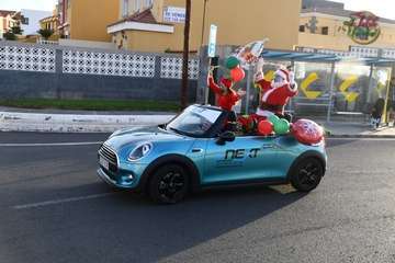 La caravana de Papá Noel inunda Telde de magia y alegría/Francisco Javier Santana.